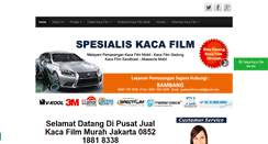 Desktop Screenshot of jualkacafilmmurah.com